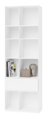Nex Pur shelf with drawer and open Piure QUICK SHIP   